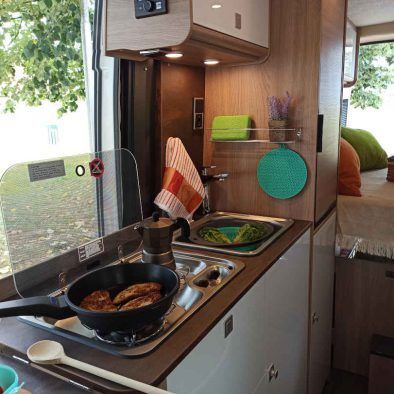 vandecamper cocina autocaravana Laika Kosmo