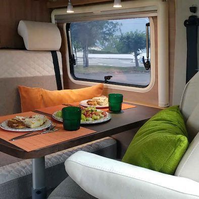 comedor camper alquiler