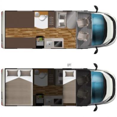distribucion interior laika kosmo 6.0