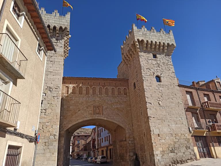 puerta de entrada de la ciudad de Daroca