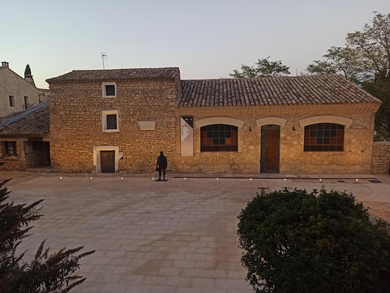 imagen exterior de la casa natal de Goya en Fuendetodos